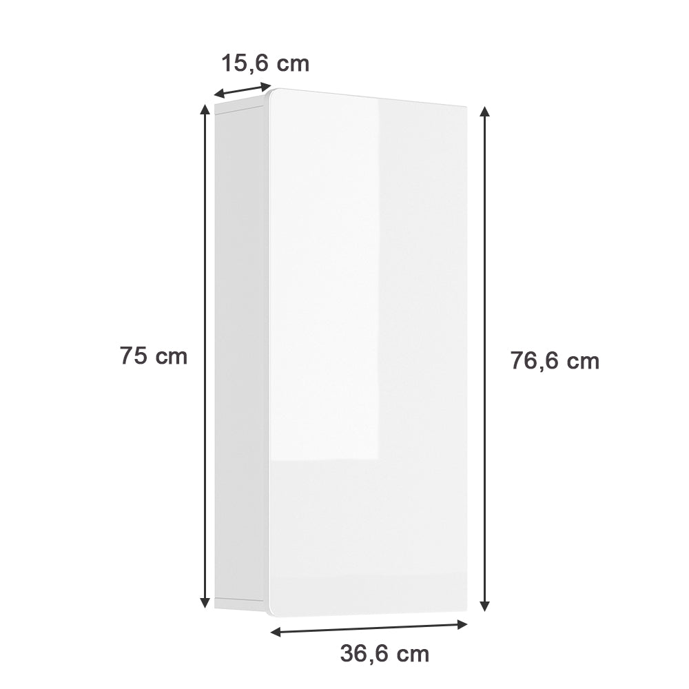 Vicco Mobile bagno Bianco 36.6 x 76.6 cm