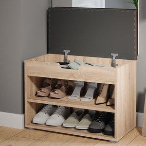 Vicco Panca scarpiera da ingresso Sonoma 60 x 45 cm