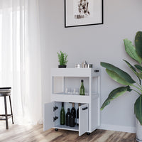 Vicco Contenitore con ruote Bianco 60 x 88.7 cm