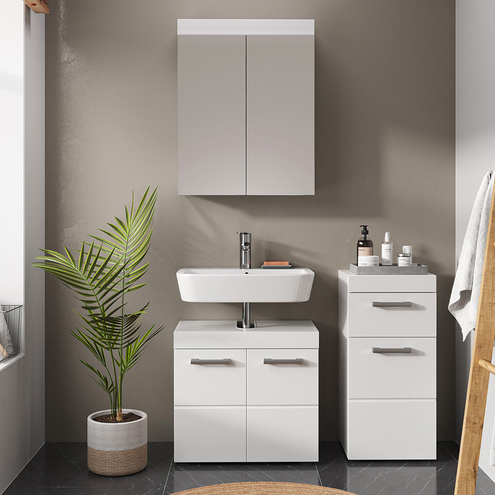 Vicco Mobiletto bagno Bianco 37 x 79 cm