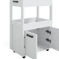 Vicco Contenitore con ruote Bianco 60 x 88.7 cm