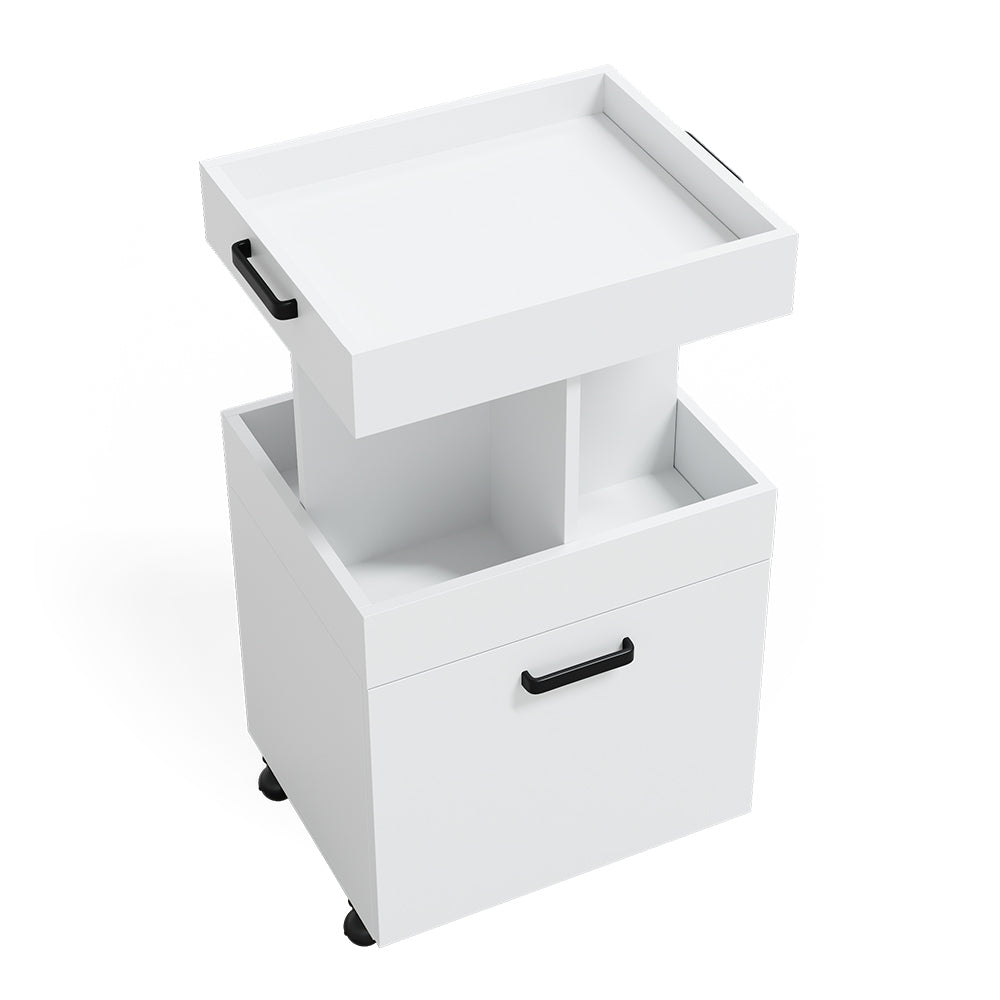 Vicco Carrello cucina Bianco 50 x 88.6 cm