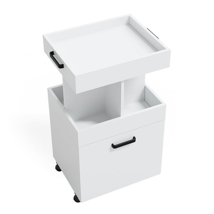 Vicco Carrello cucina Bianco 50 x 88.6 cm