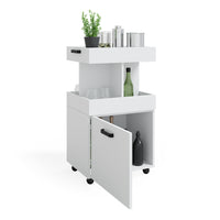 Vicco Carrello cucina Bianco 50 x 88.6 cm
