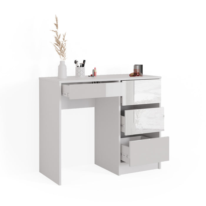 Vicco Tavolo da toeletta Bianco 40 cm Senza specchio