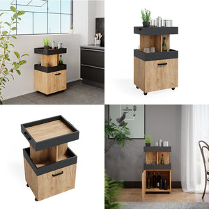 Vicco Carrello cucina Quercia dorata 50 x 88.6 cm