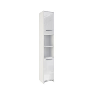 Vicco Mobile bagno alto Bianco 30 x 195 cm