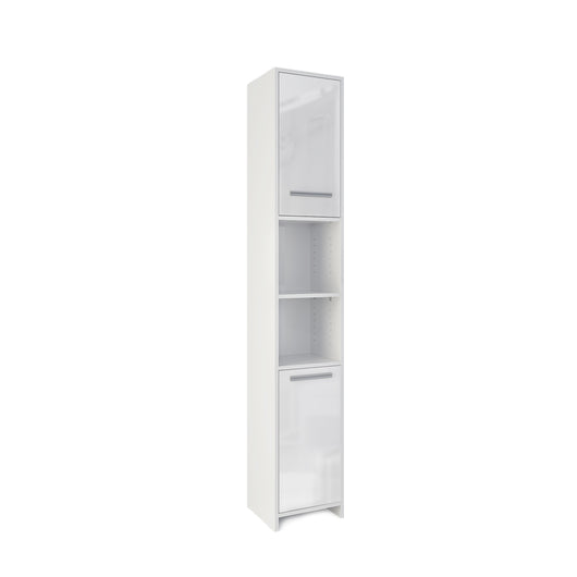 Vicco Mobile bagno alto Bianco 30 x 195 cm