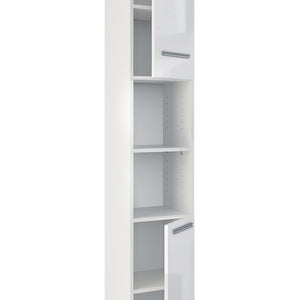 Vicco Mobile bagno alto Bianco 30 x 195 cm