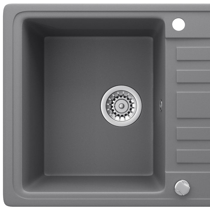 Bergström Lavello Grigio 57.5 x 46 cm con asciugatura