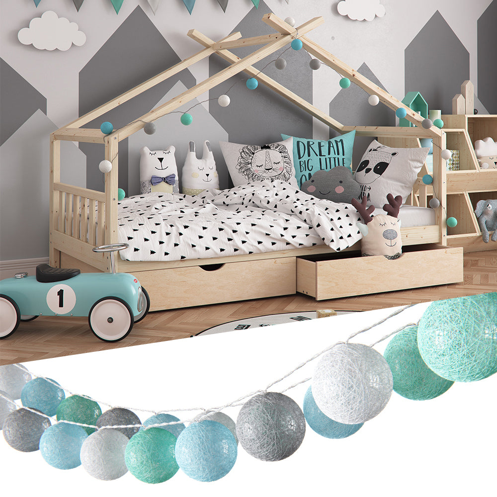 Vicco Catena luminosa Verde 310 cm