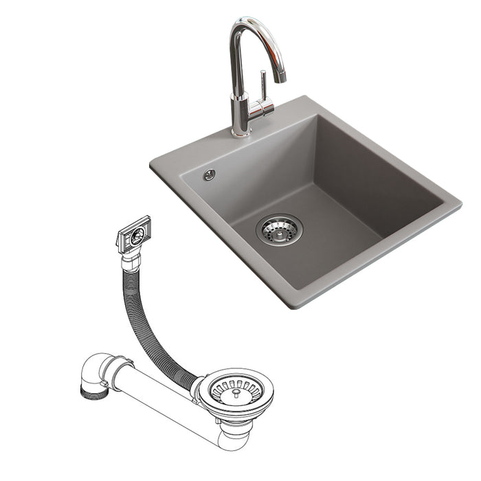 Bergström Lavello Calcestruzzo 42.5 x 50 cm