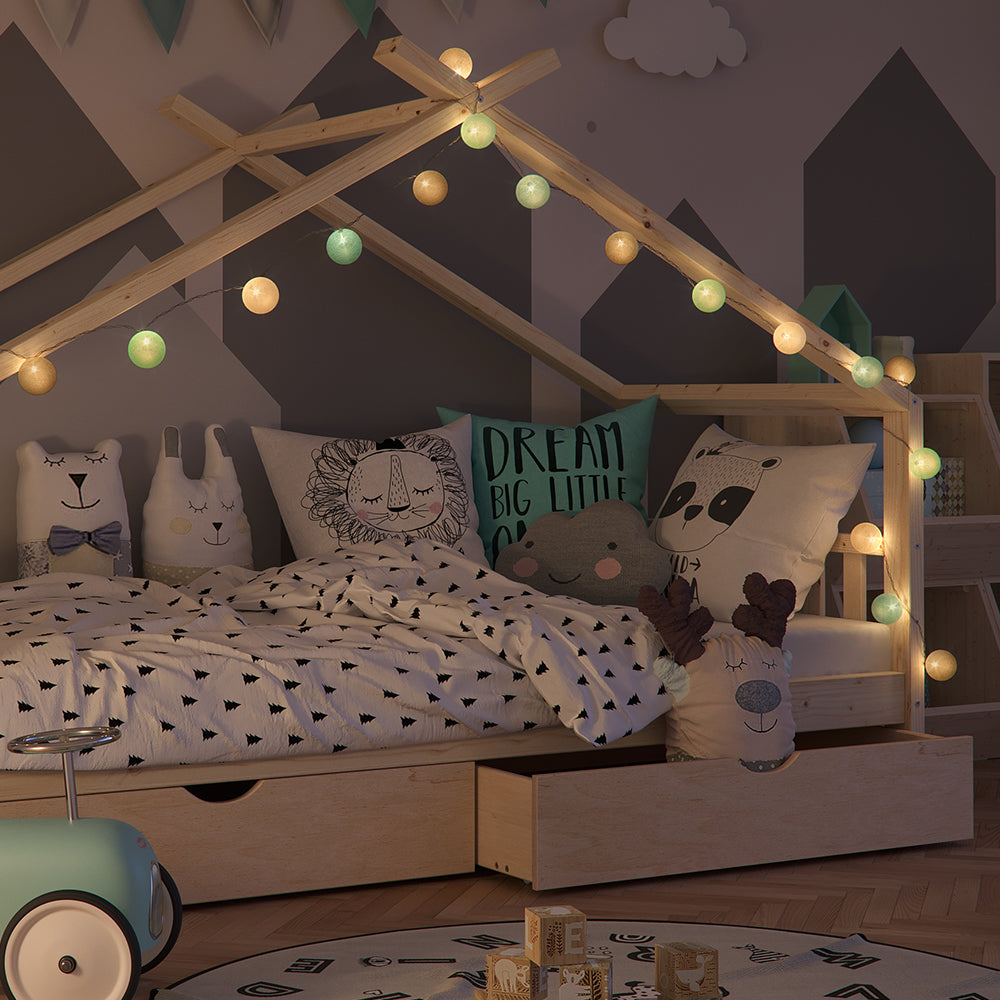 Vicco Catena luminosa Verde 310 cm