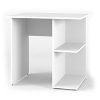 Vicco Scrivania con ripiani Bianco 82 x 60 cm