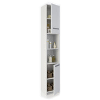 Vicco Mobile bagno alto Bianco 30 x 190 cm