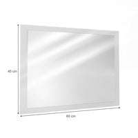 Vicco Specchio bagno Bianco 45 x 60 cm