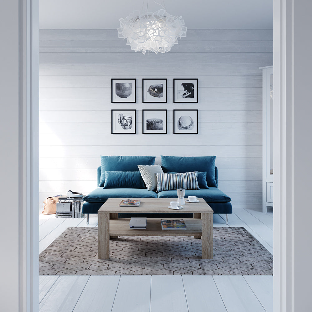 Vicco Tavolino da salotto Sonoma 100 x 60 cm