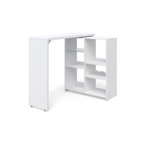 Vicco Tavolo bar alto Bianco 138 x 39 cm