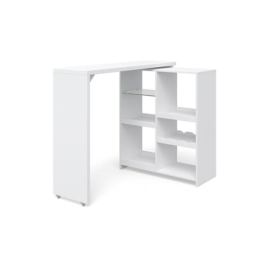Vicco Tavolo bar alto Bianco 138 x 39 cm