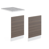 Vicco Pannello frontale Grigio 45 cm , PL Marmo