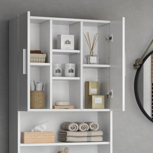 Vicco Mobile lavatrice Bianco 64 x 190 cm