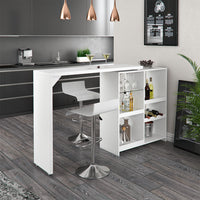 Vicco Tavolo bar alto Bianco 138 x 39 cm