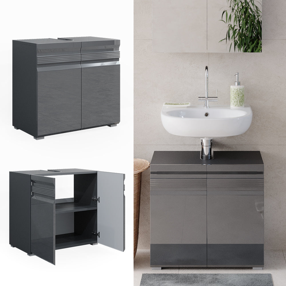 Vicco Mobile sottolavabo per bagno Antracite 60 x 60 cm