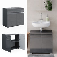 Vicco Mobile sottolavabo per bagno Antracite 60 x 60 cm