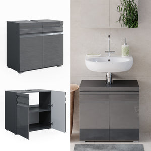 Vicco Mobile sottolavabo per bagno Antracite 60 x 60 cm