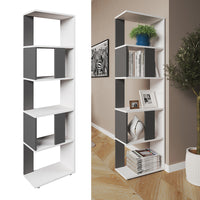 Vicco Divisorio per ambienti Antracite/bianco 45 x 162.6 cm