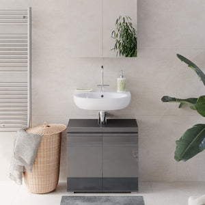 Vicco Mobile sottolavabo per bagno Antracite 60 x 60 cm