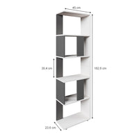 Vicco Divisorio per ambienti Antracite/bianco 45 x 162.6 cm