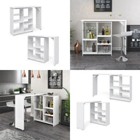 Vicco Tavolo bar alto Bianco 138 x 39 cm