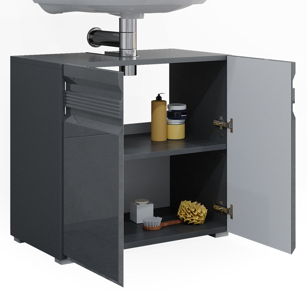 Vicco Mobile sottolavabo per bagno Antracite 60 x 60 cm