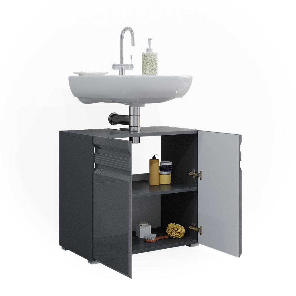 Vicco Mobile sottolavabo per bagno Antracite 60 x 60 cm