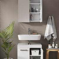Vicco Set mobili bagno Bianco 2 parti
