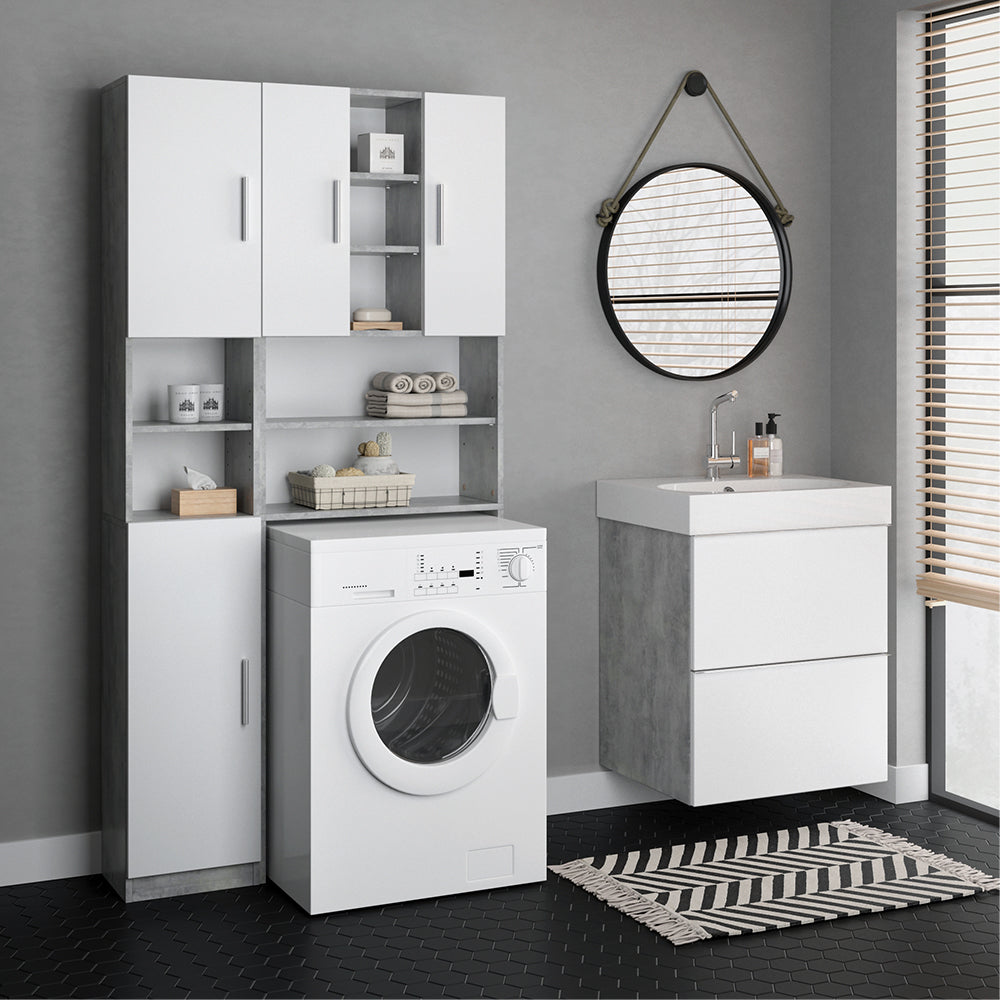 Vicco Mobile bagno alto Calcestruzzo 32 x 190 cm