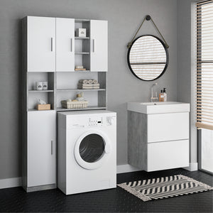 Vicco Mobile bagno alto Calcestruzzo 32 x 190 cm