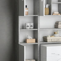 Vicco Mobile bagno alto Calcestruzzo 32 x 190 cm