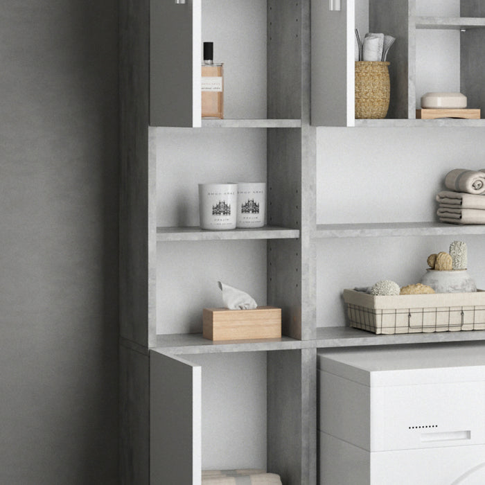 Vicco Mobile bagno alto Calcestruzzo 32 x 190 cm