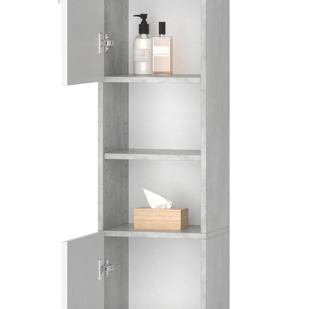 Vicco Mobile bagno alto Calcestruzzo 32 x 190 cm