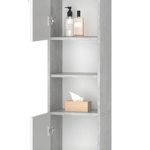 Vicco Mobile bagno alto Calcestruzzo 32 x 190 cm