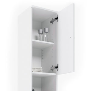 Vicco Mobile bagno alto Bianco 30 x 190 cm