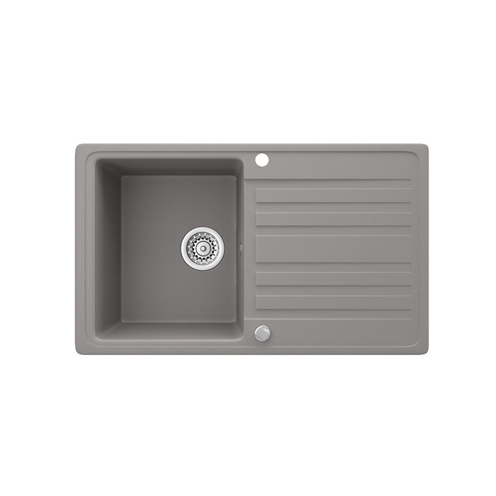 Bergström Lavello Calcestruzzo 76.5 x 46 cm con asciugatura