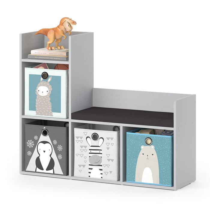 Vicco Scaffale per bambini Grigio 107.2 x 88.6 cm