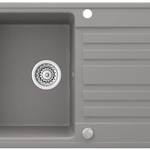 Bergström Lavello Calcestruzzo 76.5 x 46 cm con asciugatura