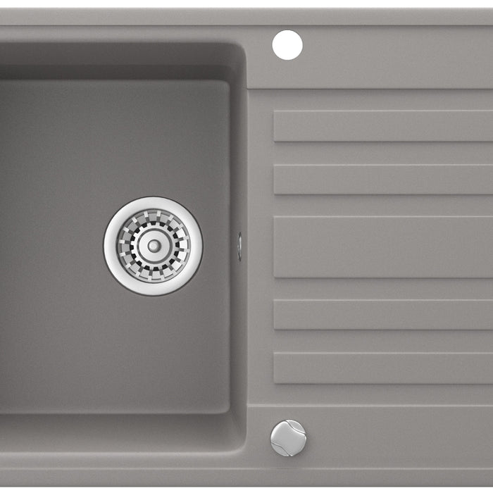 Bergström Lavello Calcestruzzo 76.5 x 46 cm con asciugatura