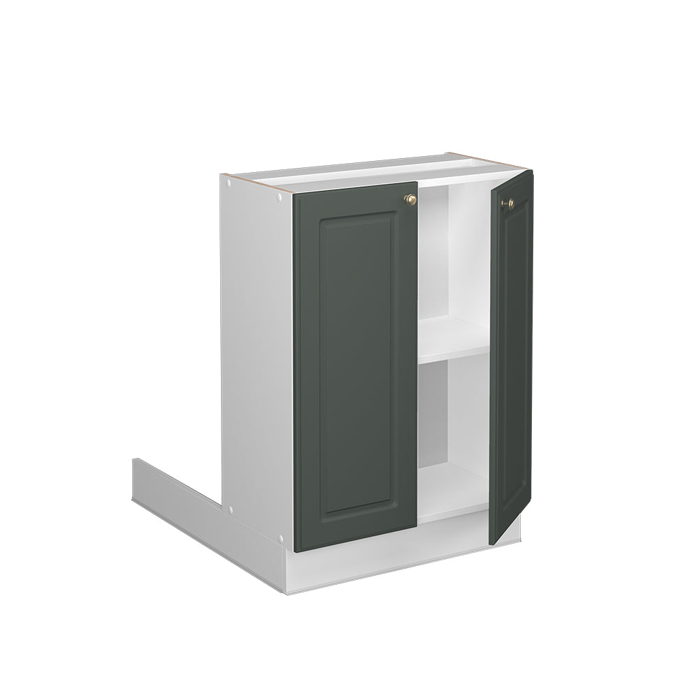 Vicco Isola cucina Verde-oro Country House 60 cm senza piano di lavoro