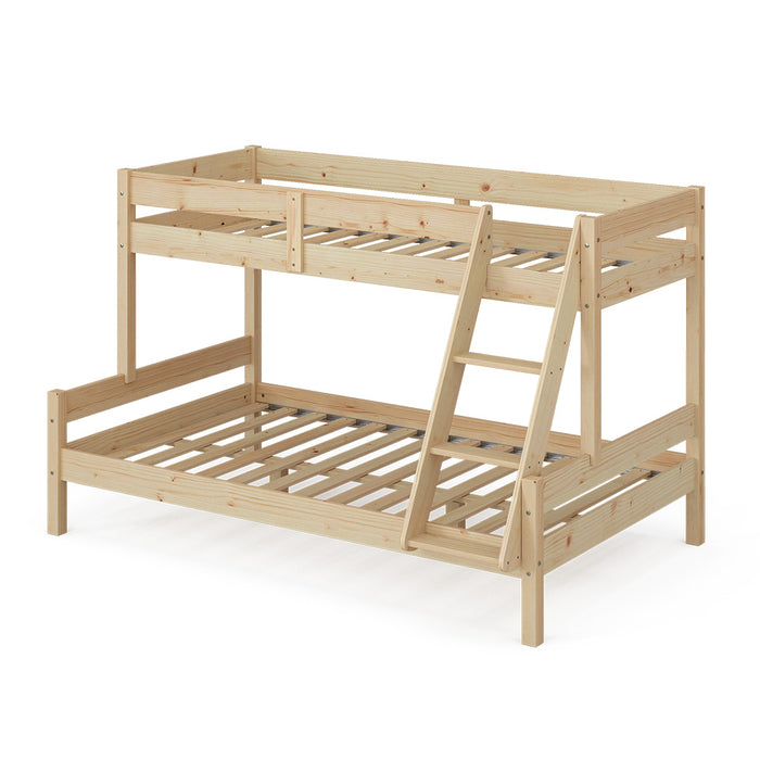 Vitalispa Letto a castello Legno naturale 120x200 / 80x200 cm