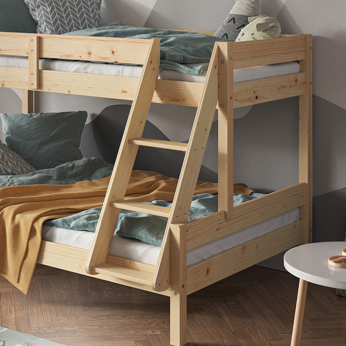 Vitalispa Letto a castello Legno naturale 120x200 / 80x200 cm